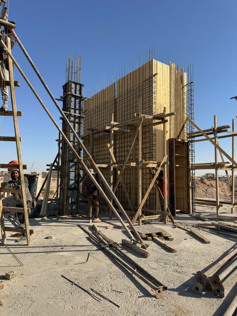 مباشرة العمل بالمراحل الاولى لمشروع انشاء مستشفى علاج الادمان في النجف الاشرف.